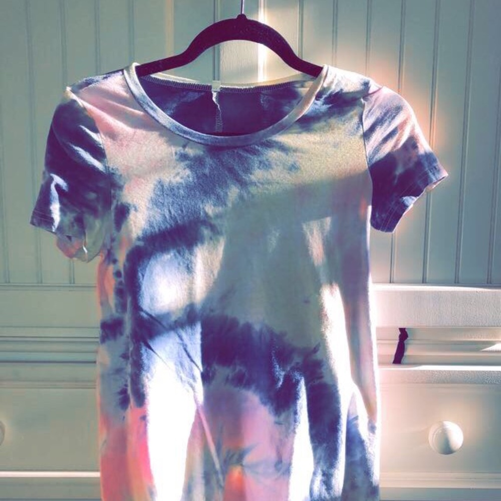 Tilly’s tye-dye T-shirt dress